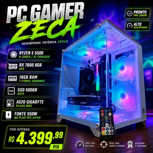PC Gamer Novinho lindo