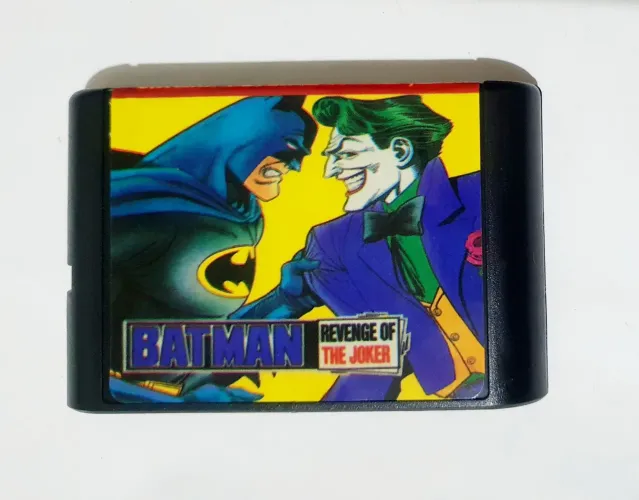 BATMAN REVENGE OF THE JOCKER MEGA DRIVE E SEGA GENESIS CARTUCHO LINDO ZERADO