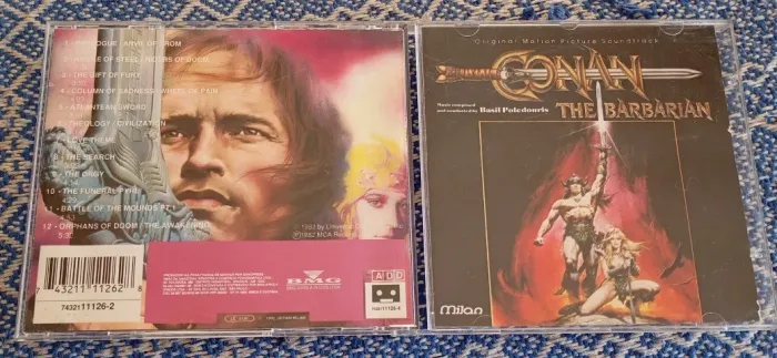CD Trilha Sonora Conan O Bárbaro