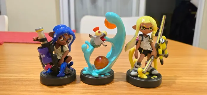 Amiibo Splatoon 3 3 em 1!