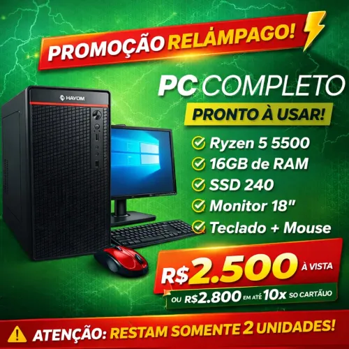 Pc oferta Relâmpago!
