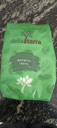 Vendo Eritritol Cristal Della Terra 1 Pacote de 1 KG