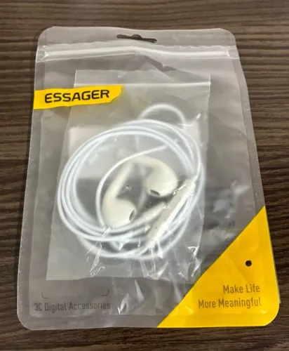 Fones De Ouvido Essager 3.5mm In Ear Com Fio