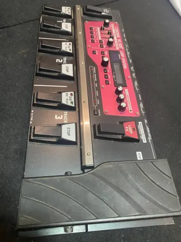 Pedaleira loop station Boss rc300