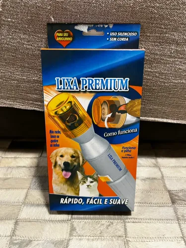 Lixa de unha para cachorro
