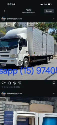 Fretes e mudanças