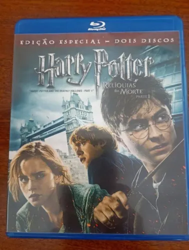 Filme Blu-ray Harry Potter Relíquiaa da Morte Parte 1
