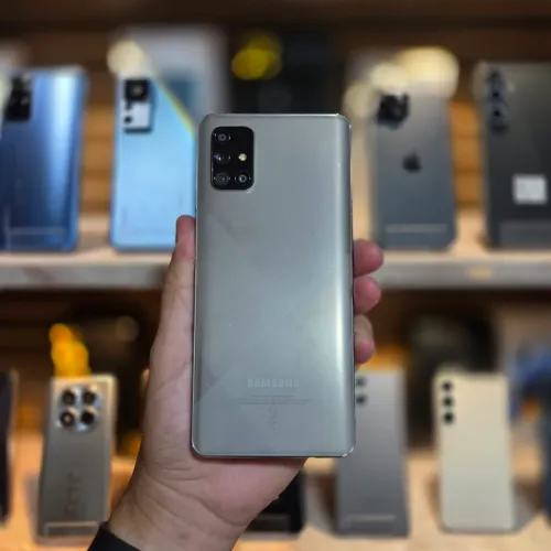 Samsung Galaxy A71, 128/6GB, cor cinza, usado, acompanha carregador.