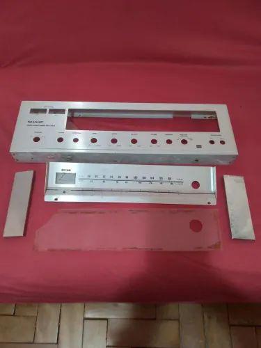 Painel Sharp SG-210,com knobs,v.u indicadores e ponteiro dial