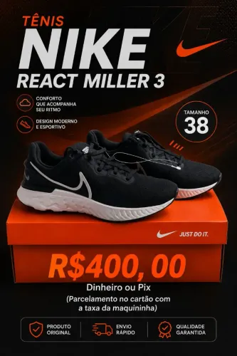 Tênis Nike e adidas originais
