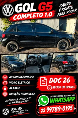 Volkswagen Gol Geração V 1.0 8V MI Total Flex Mec. 4P 2009