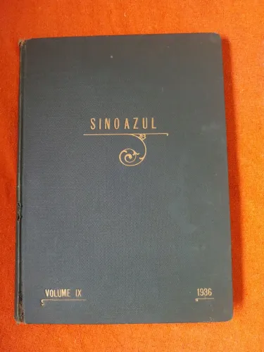 12 exemplares Antiga Revista O Sino Azul - 1936 a 1937 encadernado