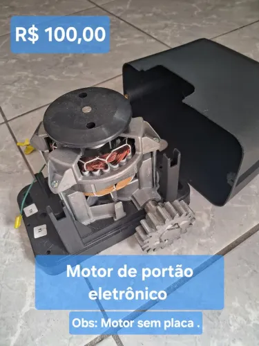 Vende-se motor de portão eletrônico 