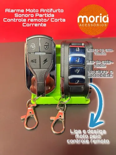 Alarme De Moto Anti-Roubo Controle remoto liga e desligar a moto Corta Corrente