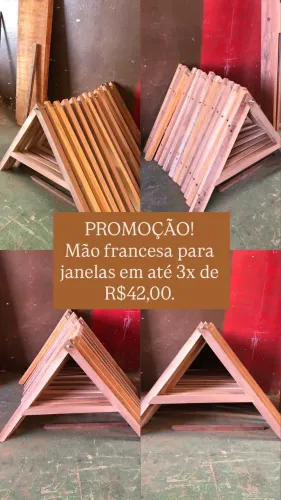 Mão Francesa em Jatobá