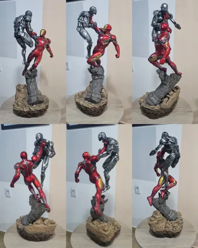Estátua 64cm Iron Man 1/6 Iron Studios Ultron Avangers N Sideshow XM Hot Toys prime1 inart