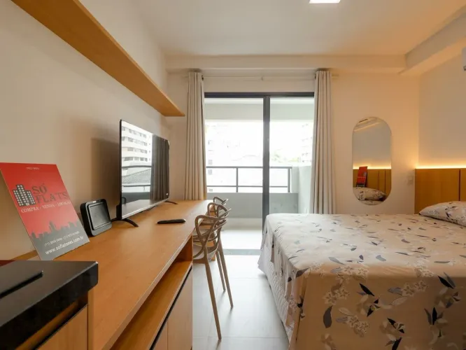 Studio 30m² na Vila Madalena perto do metrô | Moderno, compacto e pronto para morar