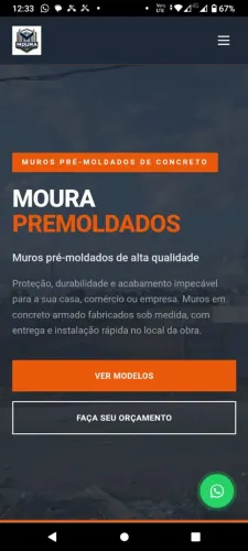 Moura pré moldado
