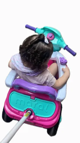 Triciclo Passeio e Pedal Infantil Maral Baby City Menina