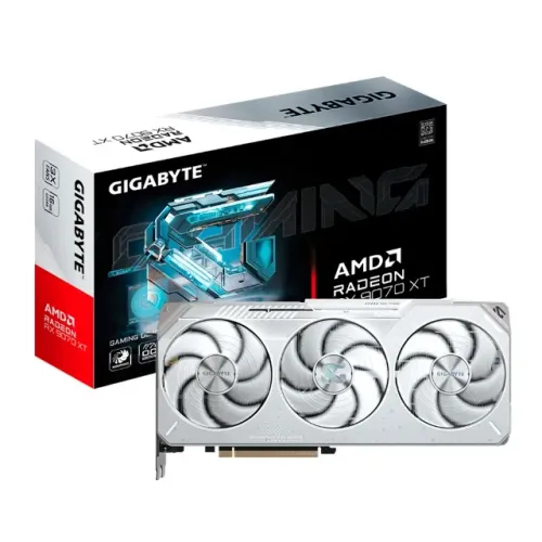 Radeon RX9070 XT GDDR6 Gigabyte Gaming OC Ice 16GB (NOVA)