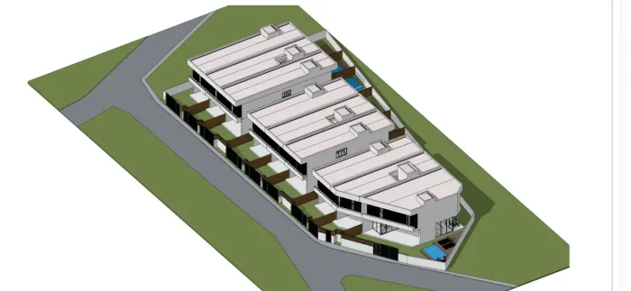 Sobrado 3 suítes c/ Piscina - Esc Pública Parcela direto 60x