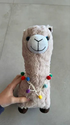 Bichinho de pelúcia lhama