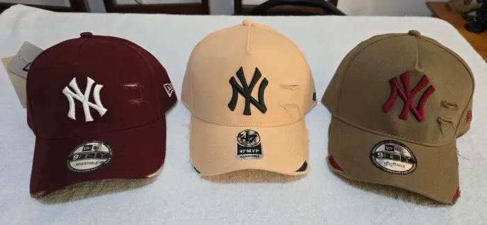 Bonés da New York estilo rasgadinho 