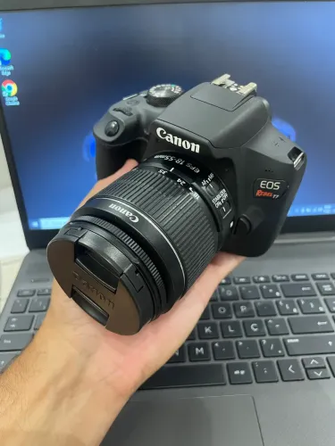 Câmera Cânon T7+ Kit 18-55/ PRONTA PARA USO