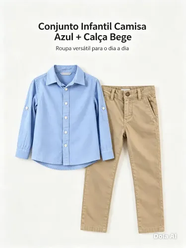 Calça e camisa Renner Tam 4 as anos