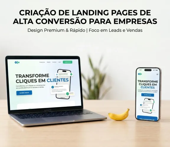 Criação de Site e Landing Page Profissional | A partir de R$ 498