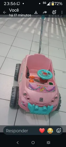 Carrinho de passeio e pedal baby cross