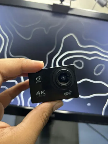 Câmera de Ação 4K  + Kit Completo de Acessórios - Só R$ 100!!