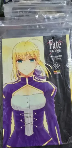 Mangá Fate/Stay Night - Coleção Completa (Vol 1 ao 20) - Panini