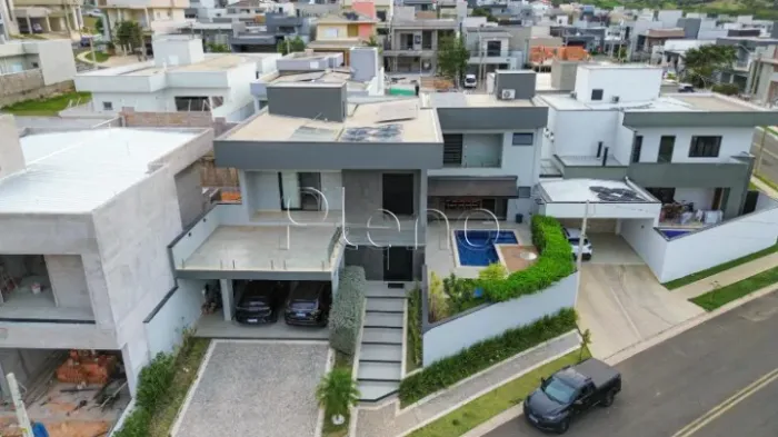 Sobrado à venda em Valinhos, Residencial Villa do Sol, com 4 suítes, com 340 m²