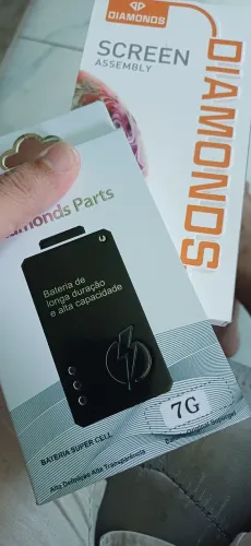 Iphone 7 peças NOVAS frontal e bateria