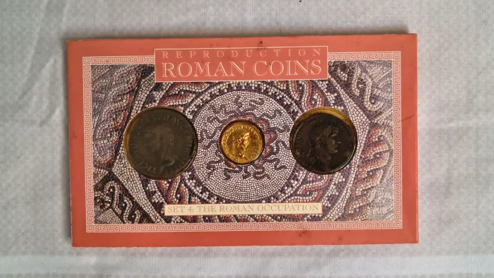REPLICAS DE MOEDAS ROMANAS E CELTICAS