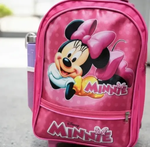 Mochila Escolar Feminina com rodinhas