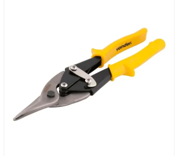 Tesoura de aviacao reta vonder