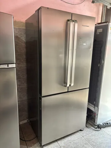 GELADEIRA FRENCH DOOR BRASTEMP INOX 572L