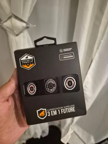 Carregador wireless 3 em 1 future