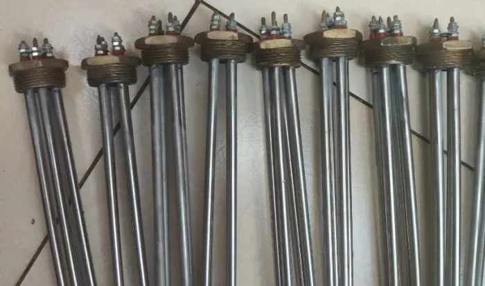 Resistência elétrica bifásica 5000 Watts x 220 V, em aço inox (NOVAS)