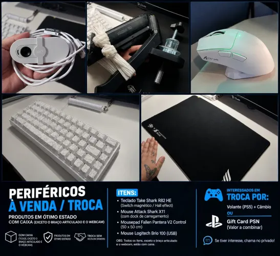 ? PERIFÉRICOS À VENDA / TROCA ?