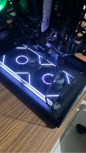 Kit 3 Fans Wovibo unifan com controladora