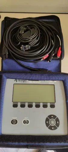 TDR Tempo TS100 - Localizador de Falhas em Cabos - FUNCIONANDO - OPORTUNIDADE