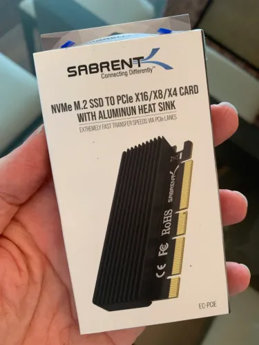 ADAPTADOR SABRENT SSD NVMe M.2 PCIe x4 PREMIUM