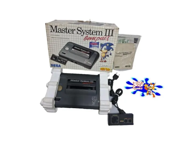 Sega Master System compact na caixa único dono
