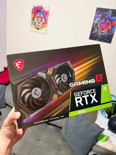 Placa de vídeo Rtx 3060 12Gb MSI Gaming X