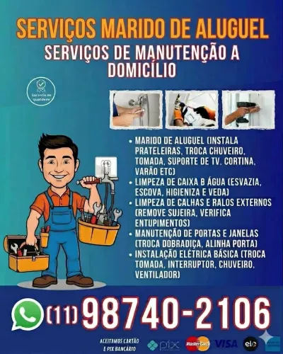 Serviços Domésticos Zona Norte de SP