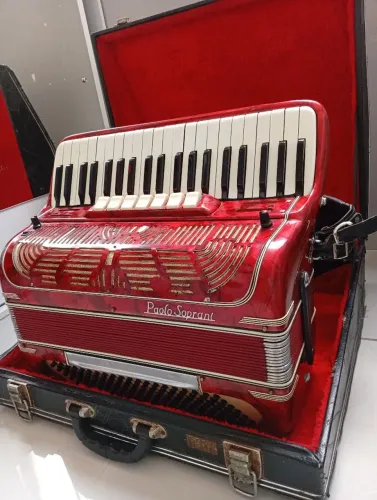 Sanfona Paolo soprano 120 baixos