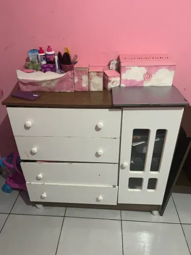 Guarda Roupa + Cômoda infantil